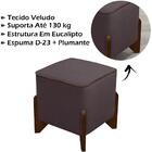 Puff Puf Para Sala Chui Veludo Sanch