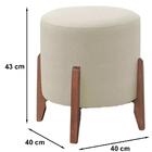 Puff Puf Sala Lhor Linho Rm