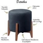 Puff Puf Sala Lhor Veludo Rm