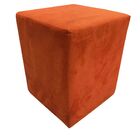 Puff Quadrado  Sued Laranja