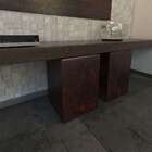 Puff Quadrado Corino Jambo