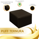 Puff Quadrado Decorativo Quarto Bebê Ternura Material Suede M