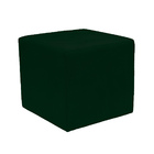 Puff Quadrado Para Sala E Quarto Suede Verde - Jylcrom