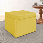 Puff Quasar / N-035 Veludo Amarelo