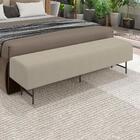 Puff Recamier 143 Cm Pes Metal Baid Veludo Peer