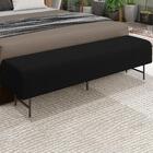 Puff Recamier 143 Cm Pes Metal Baid Veludo Peer