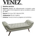 Puff Recamier 160 Cm Pes Palito Venez Linho Peer