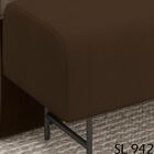 Puff Recamier 163 Cm Pes Metal Baid Veludo Peer