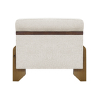 Puff Recamier Baú Para Sala Quarto Cama King 200 Cm Versallie