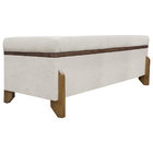 Puff Recamier Baú Para Sala Quarto Cama Queen 150 Cm Versalli