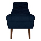 Puff Recamier Calçadeira 195cm Pés Palito Madeira Vêneto Z37