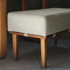 Puff Recamier Compacto Lounge Sala E Quarto Em Linho 80x40 Be
