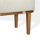 Puff Recamier Compacto Lounge Sala E Quarto Em Linho 80x40 Be