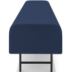 Puff Recamier Decorativo Com Pés Industrial 195cm Novara P05