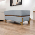 Puff Recamier Decorativo Para Sala Quarto Cama Queen 150 Cm K