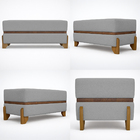 Puff Recamier Kodama 100 cm Para Sala Quarto Pé De Cama Hall