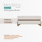 Puff Recamier Kodama 150 cm Para Sala Quarto Pé De Cama Hall
