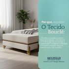 Puff Recamier Kodama 150 cm Para Sala Quarto Pé De Cama Hall