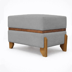 Puff Recamier Kodama 50 cm Para Sala Quarto Pé De Cama Hall D