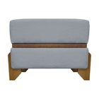 Puff Recamier Kodama Para Sala Quarto Cama De Solteiro 50 Cm