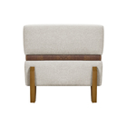 Puff Recamier Kodama Para Sala Quarto Cama De Solteiro 50 Cm