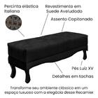 Puff Recamier Retro Vic 160cm Suede Ezz