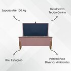 Puff Recamier Versallies 100 Cm Boucle Rose