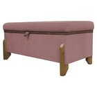 Puff Recamier Versallies 100 Cm Boucle Rose