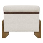 Puff Recamier Versallies 50 Cm Boucle Bege