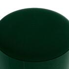 Puff Redondo Copenhage Veludo Maserati Milani Store