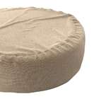 Puff Redondo Gigante Linho Bege