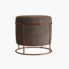 Puff Redondo Madrid Cobre  Asturias