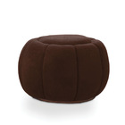 Puff Redondo Orgânico Para Sala Cloud Bouclê E03 - D'rossi -