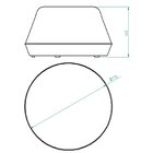 Puff Redondo Para Sala De Estar Basttos Grafite