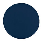 Puff Redondo Para Sala E Quarto Suede - Jylcrom - Azul