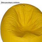 Puff Redondo Pop - Amarelo
