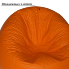 Puff Redondo Pop - Laranja