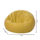 Puff Redondo Pop Mostarda