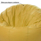 Puff Redondo Pop Mostarda