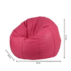 Puff Redondo Pop - Rosa