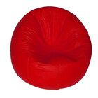 Puff Redondo Pop - Vermelho