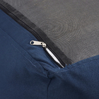 Puff Retangular Flow Azul 36x90cm Wupa Brasil