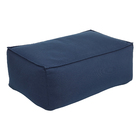 Puff Retangular Flow Azul 36x90cm Wupa Brasil