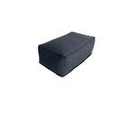 Puff Retangular Flow Cinza 0,50x0,36cm Wupa Brasil