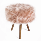 Puff Salaone Turim Pelo Rose