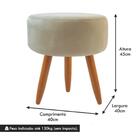 Puff São Paulo Redondo