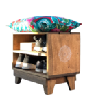 Puff Sapateira Avelã