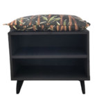 Puff Sapateira Black Bambu