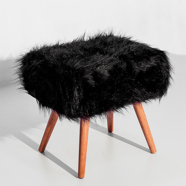 Puff Siena Cor Preto - Speciale Home