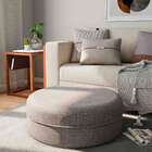 Puff Soho Cinza 82 Cm